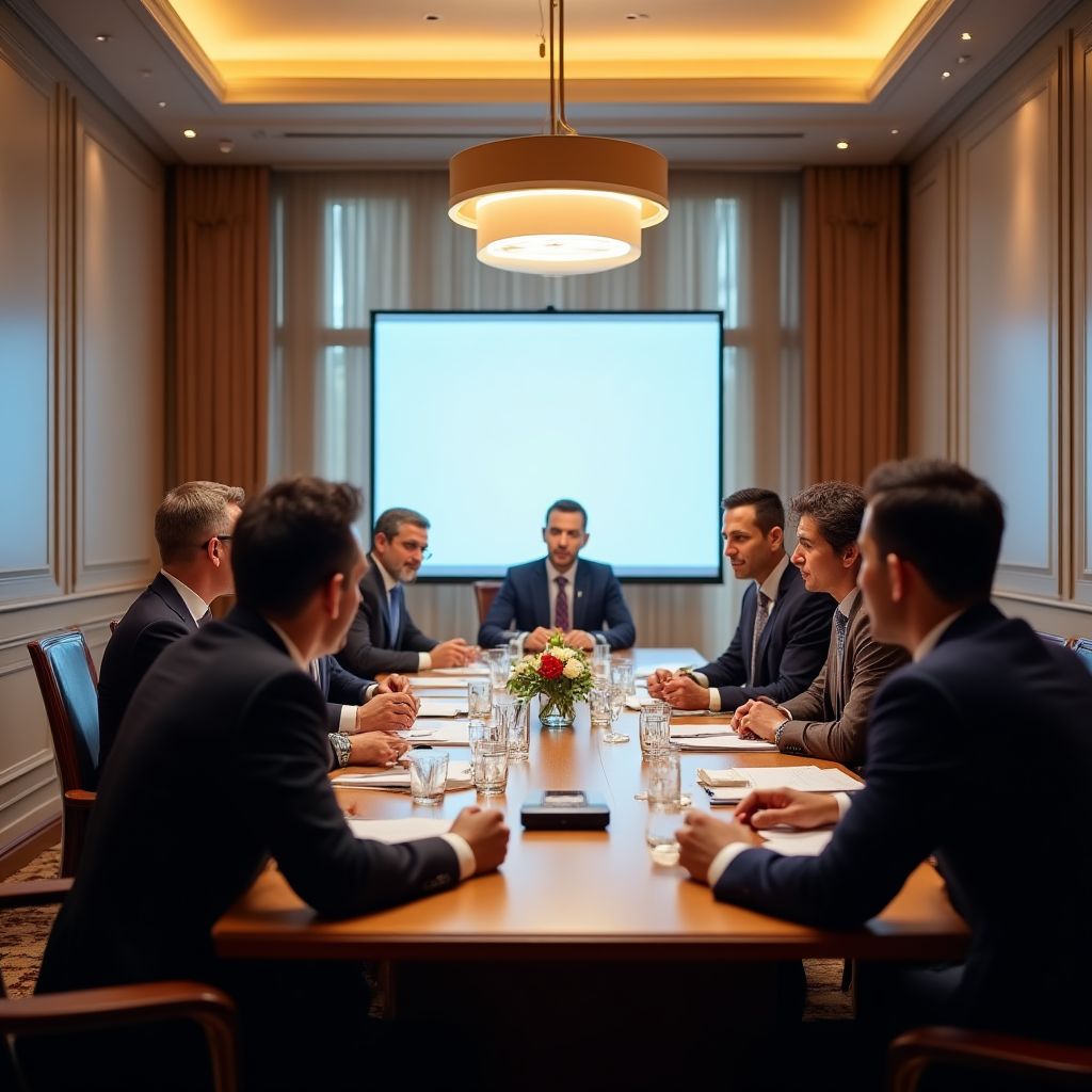 Reunión con clientes